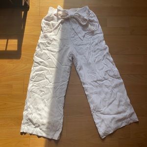 Artizia Wilfred White Lounge Pants